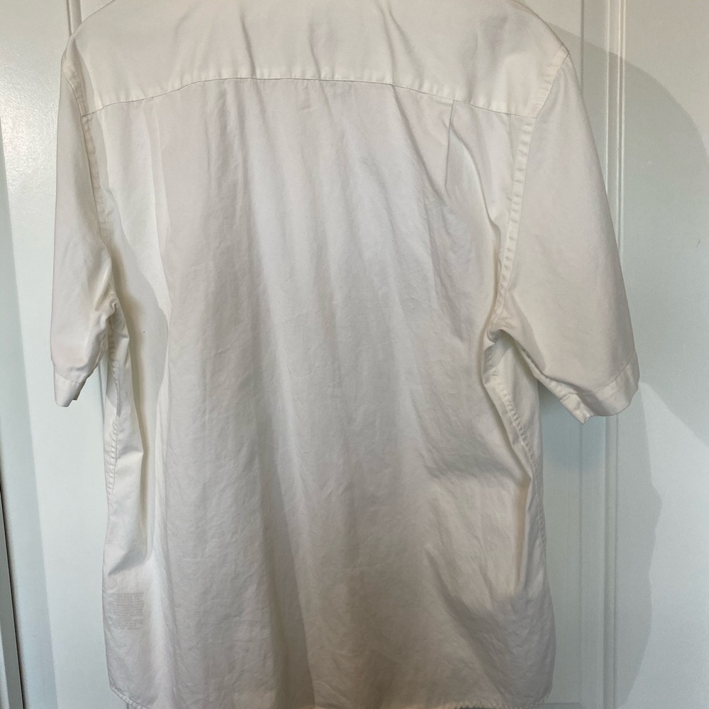 Dockers 16 -16 1/2 White Button Up Formal